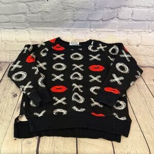 Bums & Roses XOXO Valentines Crewneck Sweatshirt